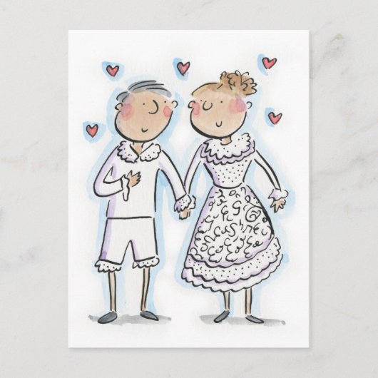 レース記念日 ポストカード (正面)