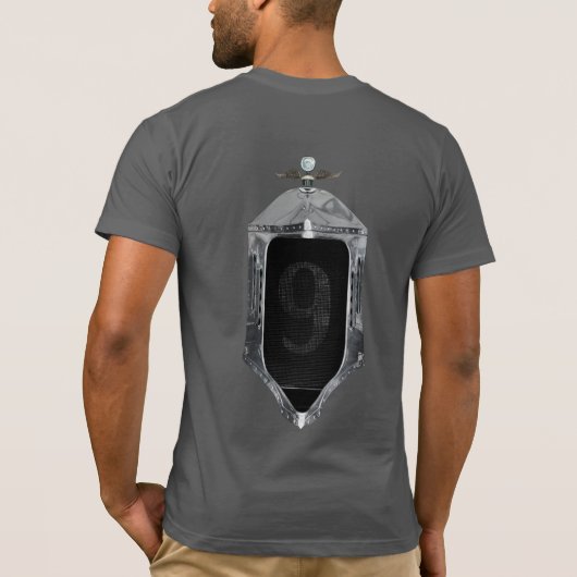 レース開始時のFazzWorksのTシャ素晴らしツ Tシャツ (裏面)