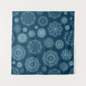 レース雪の模様とシームレスなパターン,アラブ タペストリー (正面(横))