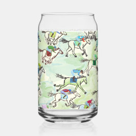 レース飲み物用品セットにオフ ガラス缶