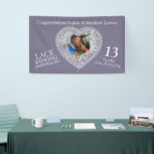 レース13周年記念写真ハート 横断幕 (トレードショー)