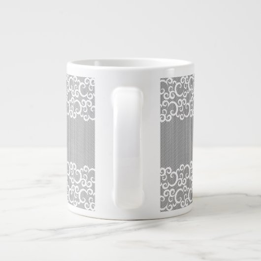 レース1 ジャンボコーヒーマグカップ (裏面)