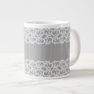 レース1 ジャンボコーヒーマグカップ