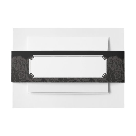 レース2 招待状ベリーバンド (正面例)