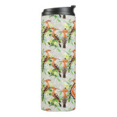 レース|のエキゾチックな鳥はあなたの名前を加えます タンブラー (回転左)