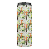 レース|のエキゾチックな鳥はあなたの名前を加えます タンブラー (裏面)