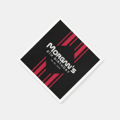 レース・オン・レーシングカー誕生日パーティー スタンダードカクテルナプキン (角)