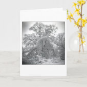 レース カード (黄色い花)