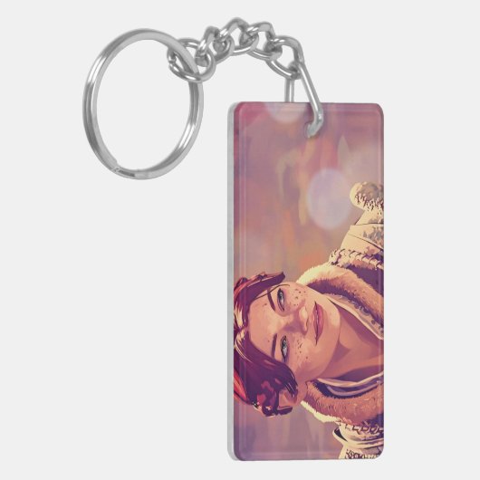 レース キーホルダー (正面左)