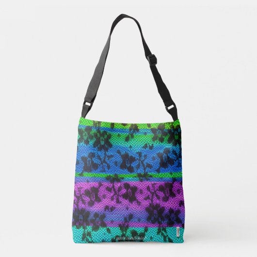 レース クロスボディバッグ (裏面)