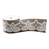 レース グログランリボン (リール)