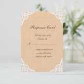 レース&バ素朴ーラップRSVP 出欠カード (スタンド正面)