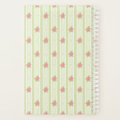 レース&パーソナライズされたイングリッシュガーデン プランナー手帳 (裏面)