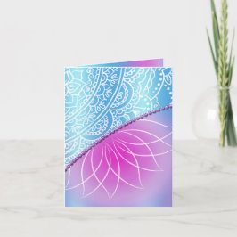 レース&パール誕生日招待状 招待状