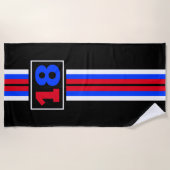 レース ビーチタオル (正面)