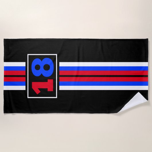 レース ビーチタオル (正面)