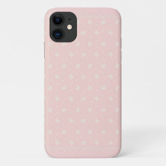 レース　ピンク     iPhone 11 ケース