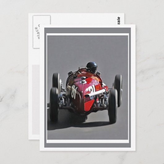 レース ポストカード (正面/裏面)