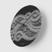 レース ラウンド壁時計 (傾斜)