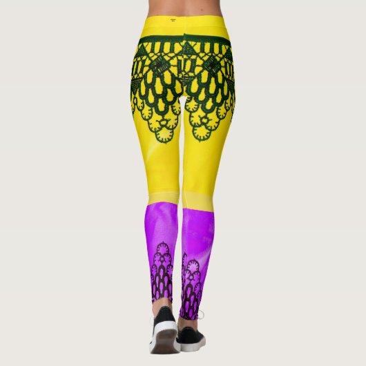 レース レギンス (裏面)