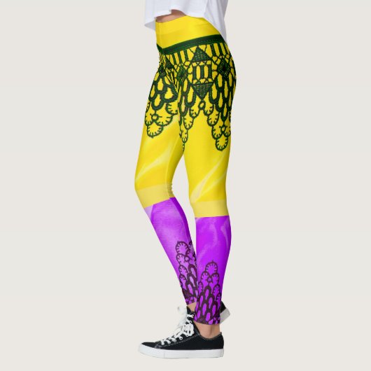 レース レギンス (左)