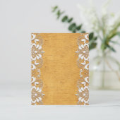 レース&金ゴールドウッドスクラップブック紙 (スタンド正面)