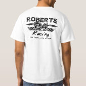 レース Tシャツ (裏面)