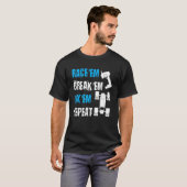 レース'Em Break 'Em Fix 'Em Repeat Car Racec Tシャツ (正面フル)