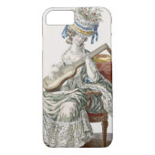 レースPlaと整う打撃のタフタの服の女性 Case-Mate iPhoneケース (裏面)