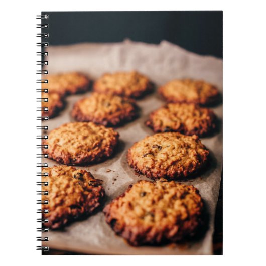 レーズンとオートミールCookie ノートブック (正面)