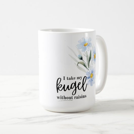 レーズンを出してクーゲルを取る コーヒーマグカップ (正面右)