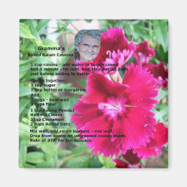 レーズンクッキーレシピ磁石 マグネット