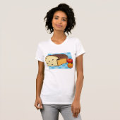 レーズンパンと赤りんご Tシャツ (正面フル)