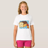 レーズンブレッドと赤いリンゴ Tシャツ (正面フル)