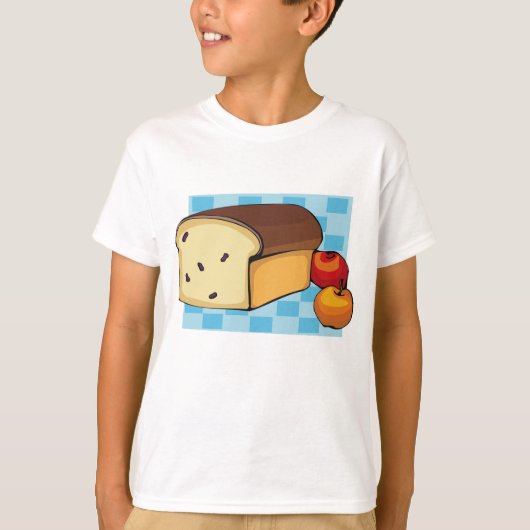 レーズンブレッドと赤りんご Tシャツ (正面)