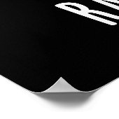 レーズン可能なレーズンおもしろいプンダークBG ポスター (角)