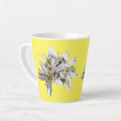 レーズン花束。イエローラテマグ カフェラテマグ (左アングル)