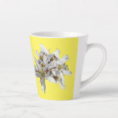 レーズン花束。イエローラテマグ カフェラテマグ (右)