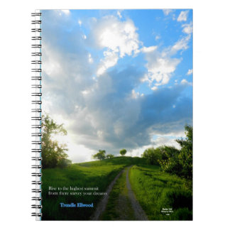 レーダーの丘のアテネオハイオ州のノート ノートブック