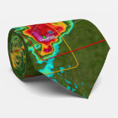 レーダーの嵐のタイ ネクタイ (ロール)