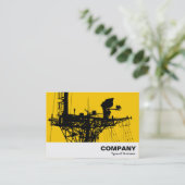 レーダーマスト – 琥珀 名刺 (スタンド正面)