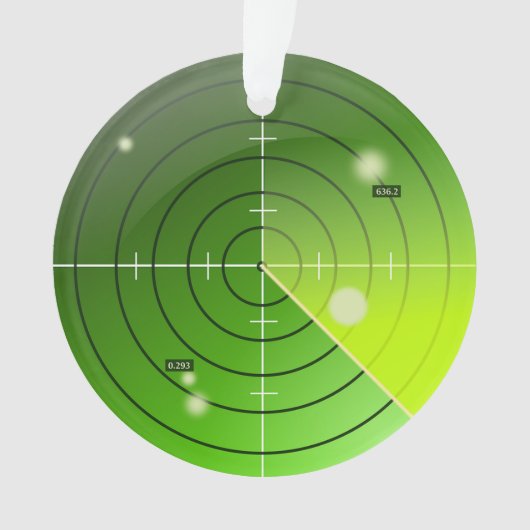 レーダー オーナメント (正面)