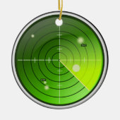 レーダー セラミックオーナメント (正面)