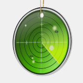 レーダー セラミックオーナメント (左)