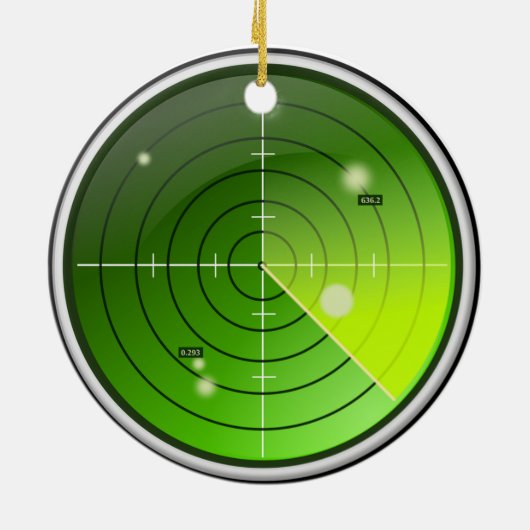 レーダー セラミックオーナメント (裏面)