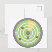 レーダー ポストカード (正面/裏面)