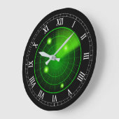 レーダー ラージ壁時計 (傾斜)