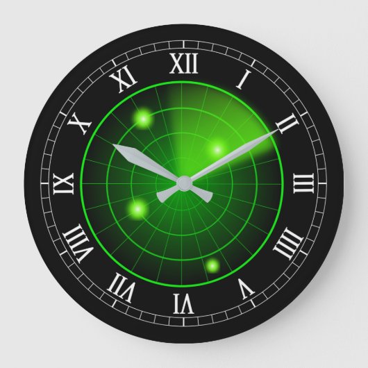 レーダー ラージ壁時計 (正面)