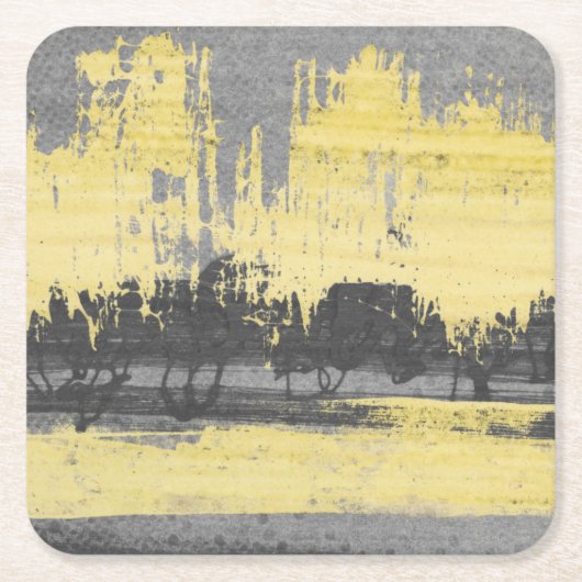 レーダーII スクエアペーパーコースター (正面)