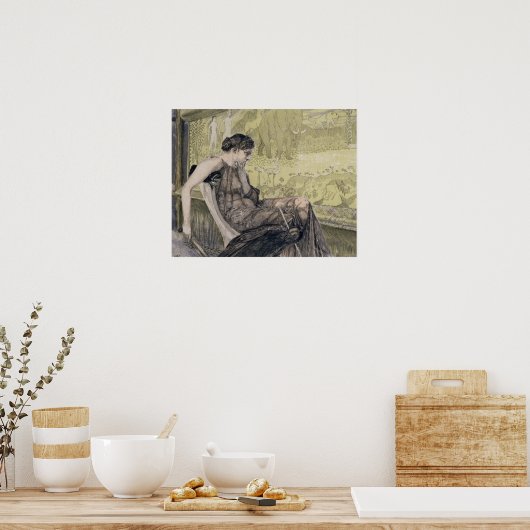 レーテスのためにエアフローカバーを編むペネロペ彼女の父親 – i ポスター (キッチン)